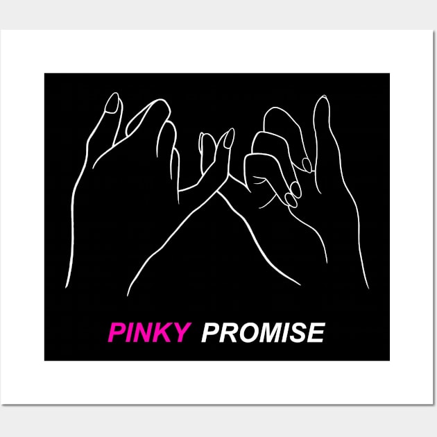 Pinky Promise Wall Art by Strape